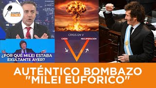 SE FILTRA LA LLAMADA QUE RECIBIÓ MILEI Y ES UN AUTÉNTICO BOMBAZO quotLlegó el dato que hay DEFLACIÓNquot [upl. by Volny]