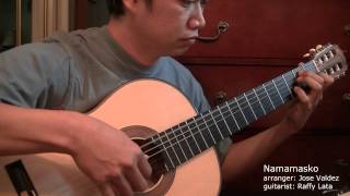 Philippine Christmas Medley Traditional  RAFFY LATA  Classical Guitar [upl. by Gawlas]