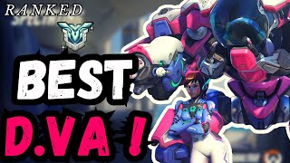 The BEST DVA in Overwatch 2 Ranked Gameplay [upl. by Halfon162]