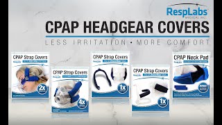 Find Comfort Using the Strap Covers for your Wisp CPAP Mask [upl. by Dlaregztif659]