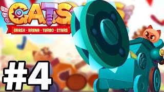 UPGRADING EVERYTHING  CATS  Crash Arena Turbo Stars Gameplay Part 4 [upl. by Orutra]