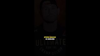 Stipe Miocic’s Retirement Plans [upl. by Kcirdahc]