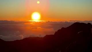 Sunrise at Haleakala  Maui Hawaii [upl. by Turner]