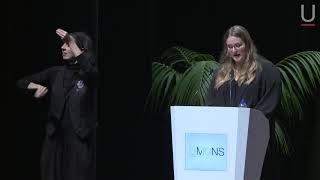 Discours Emilie Franeau  Rentrée Academique 2019 [upl. by Varhol914]