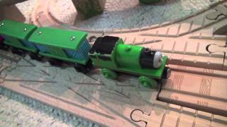 Another Thomas Wooden Railway Layout [upl. by Nnorahs]