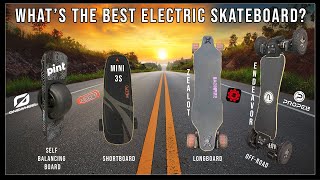 Best Electric Skateboard to Buy in 2023  Testing 4 of the Top Electric Boards [upl. by Salema]