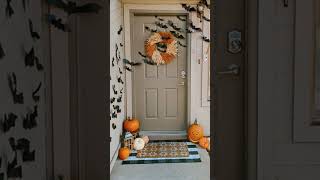 Beautiful Small Front Porch Fall Decorating Ideas and Outdoor Fall Decor Ideas [upl. by Mehalick]