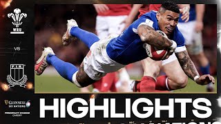 HIGHLIGHTS  🏴󠁧󠁢󠁷󠁬󠁳󠁿 WALES V ITALY 🇮🇹  2024 GUINNESS MENS SIX NATIONS RUGBY [upl. by Abdulla391]