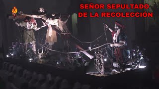 PROCESIÓN 🔴SEÑOR SEPULTADO DE LA RECOLECCIÓN Primer día de Velación 2024 [upl. by Spearing]