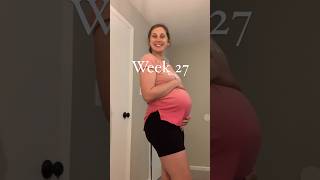 27 weeks pregnant baby development [upl. by Hsetih324]