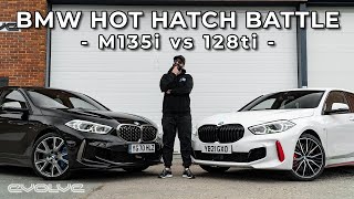 M135i vs 128ti Driving Review  Is More Always Better [upl. by Ainoet]