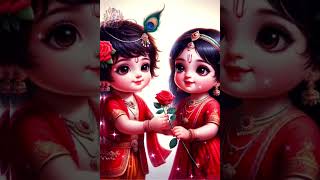 pehla Nasha Female Remix Song  Radha Krishna 3D Images [upl. by Ullman802]