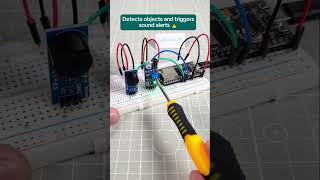 ESP32 Obstacle Detection with Infrared Sensor and Buzzer Alert [upl. by Salim]