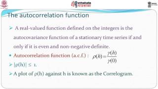 Stationarity Ergodicity and the Autocorrelation Function [upl. by Oznola724]