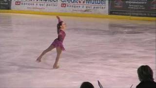 Sarah Ribeiro championnat de patinage artistique France junior [upl. by Niltiac]