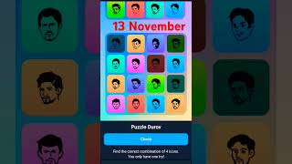 13 November major game puzzle akashhalder2491 [upl. by Haisej]