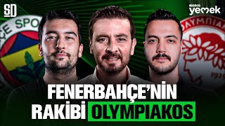 KONFERANS LİGİ ÇEYREK VE YARI FİNAL KURALARI ÇEKİLDİ  Olympiakos  Fenerbahçe Aston Villa  Lille [upl. by Wilhide]