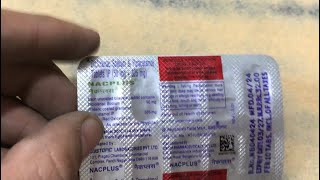 Nac plus TABLET uses  price  composition  dose  side effects  review  in hindi [upl. by Llenyl]