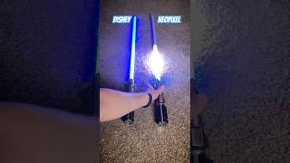 Comparing Disney’s Skywalker Lightsaber To Neopixel [upl. by Ahl372]