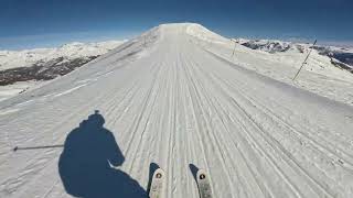 Serre chevalier piste noire Isolée [upl. by Aletha371]