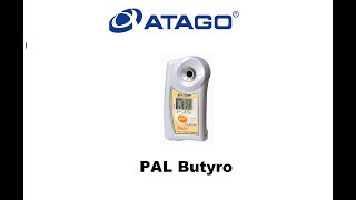 PAL Butyro  ATAGOs Butyro Refractometer [upl. by Cianca]