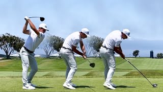 VIKTOR HOVLAND GOLF SWING  DRIVER DTL  SLOW MOTION [upl. by Myrlene]