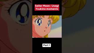 Sailor Moon Usagi Tsukino moments Part 1 [upl. by Akeryt]