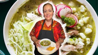 Pozole Verde  La Cocina de Marlen [upl. by Tally885]