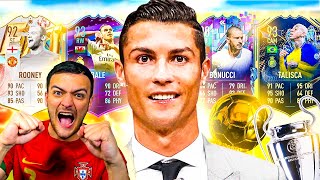 I got 200 w CR7 Past amp Present on FUT CHAMPS [upl. by Einafpets287]