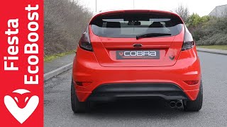 Ford Fiesta 1L EcoBoost Resonated Catback Performance Exhaust by Cobra Sport [upl. by Htesil]