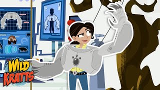 Aviva Tests the Wolverine Power Suit  Wolverine Vs Wolves  Cartoons for Kids  Wild Kratts [upl. by Cita]