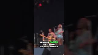 Lenny Kravitzs Pants Rip Onstage [upl. by Bohman]