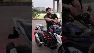 Bmw G 310 gs vs royal enfield new Himalayan 452 sound automobile newhimalayan bmw310gs [upl. by Dihgirb]