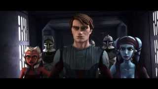 Star Wars The Clone Wars  Anakin amp Ahsoka Tano rescuing Aayla Secura 1080p [upl. by Inaliel888]