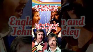 I’D REALLY LOVE TO SEE YOU TONIGHT BY ENGLAND DAN amp JOHN FORD COLEY kindredoldsoul 70slovesongs [upl. by Alard]