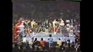 Mil Máscaras vs Genichiroh Tenryu IWA heavyweight championship ☆1982 [upl. by Olonam895]