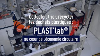 PLAST’lab®  Collecter trier recycler les déchets plastiques  SUEZ [upl. by Fotzsyzrk]