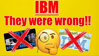 Is IBM Really A Good Dividend Investment As People Say IBM Analysis 2023 [upl. by Jorge]