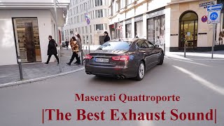 Maserati Quattroporte  Probably The Best Exhaust Sound on Four  Door Sedan [upl. by Ilyak196]