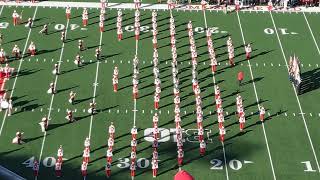 Cornhusker Marching Band the Pride of all Nebraska  Football Saturday  Memorial Stadium Lincoln [upl. by Noleta688]