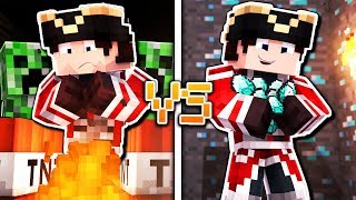 CHANCE VS MALCHANCE DANS MINECRAFT [upl. by Burlie]