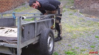 Trailer Restoration  Repair and Restoration of my old Trailer [upl. by Phira]