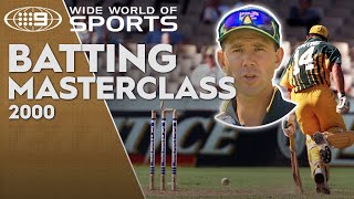 Ricky Pontings tips on running between the wickets From the Vault 2000  Wide World of Sports [upl. by Ehcropal291]