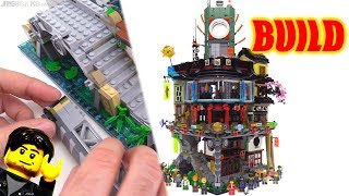 Timelapse ⏩ LEGO Ninjago City BUILD 70620 [upl. by Iuqcaj935]