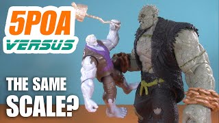 SOLOMON GRUNDY VERSUS McFarlane DC Multiverse Batman Arkham City v Spin Master Action Figure Review [upl. by Entsirhc697]