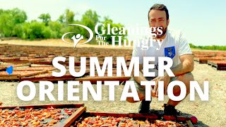 Gleanings Summer Orientation [upl. by Ardnasela]