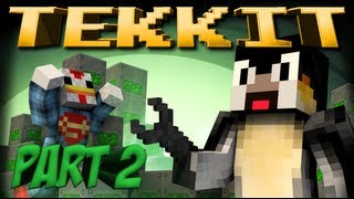 Tekkit Part 2  Its Raining Uranium [upl. by Aeneg]