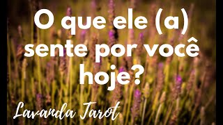 tarot 💜💌 O que ele a sente por você hoje💜💌 [upl. by Suoicul943]