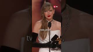 Taylor Swift announces new album live at Grammys [upl. by Ralf]