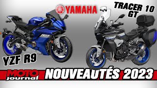 NOUVEAUTES 2023  Yamaha Tracer 10 GT Ténéré 900 R9 et Fantic Caballero 700 [upl. by Theola]